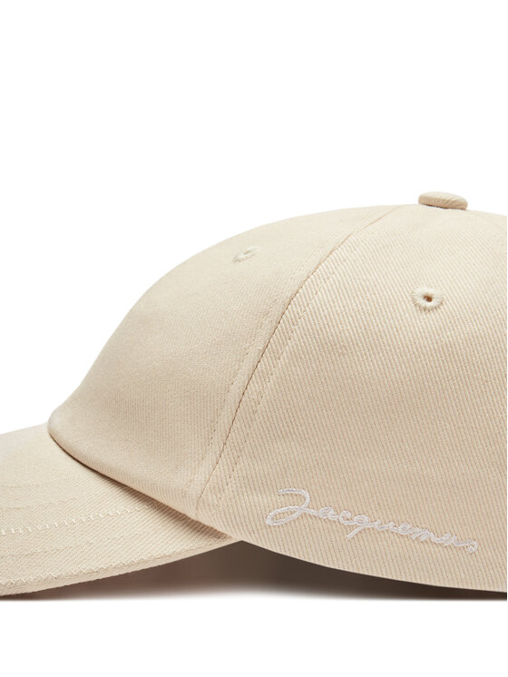 JACQUEMUS JACQUEMUS Kepurė su snapeliu 216AC009U Écru