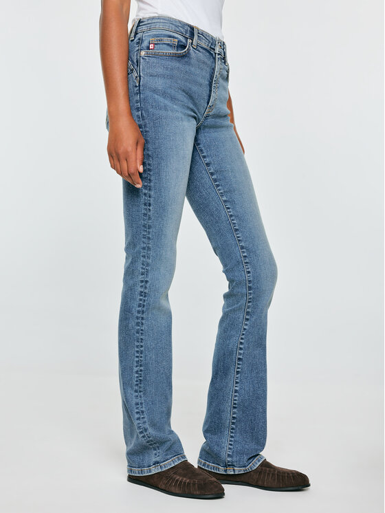 BIG STAR BIG STAR Jeansy ANELA Niebieski Bootcut Fit