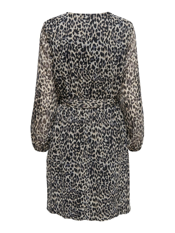 ONLY ONLY Kasdieninė suknelė 15236376 Ruda Regular Fit