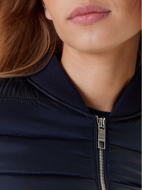 BOSS BOSS Bomber striukė Pidina 50543236 Tamsiai mėlyna Regular Fit