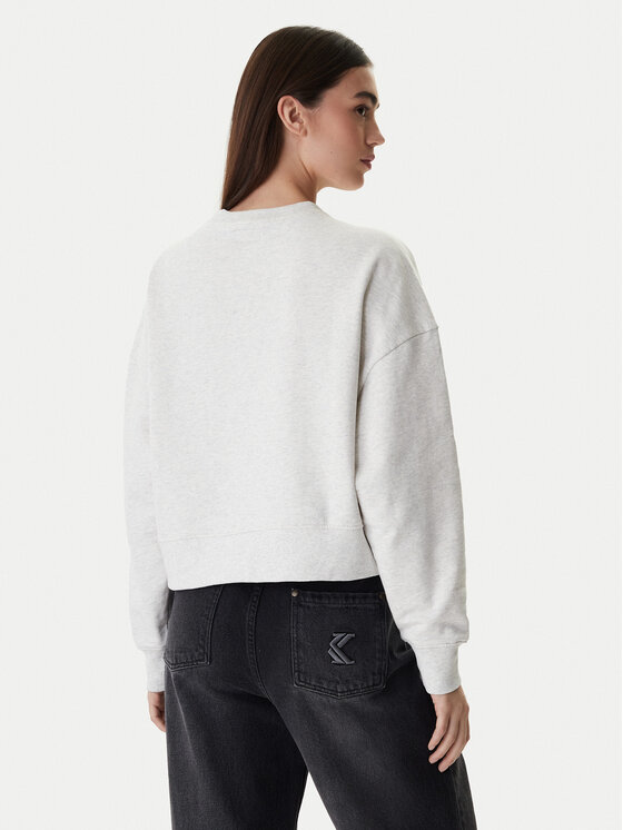 Guess Jeans Guess Jeans Μπλούζα W6RQ03 K68I4 Γκρι Relaxed Fit