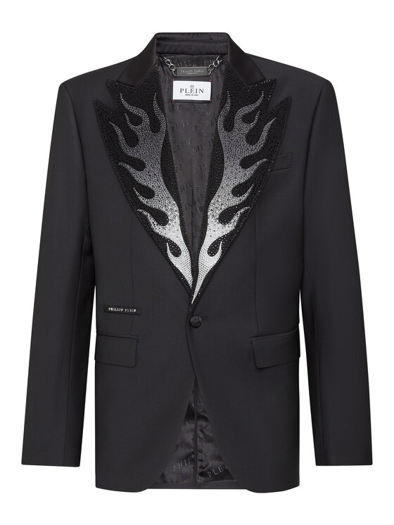 PHILIPP PLEIN PHILIPP PLEIN Giacca da abito 20729 Nero Regular Fit