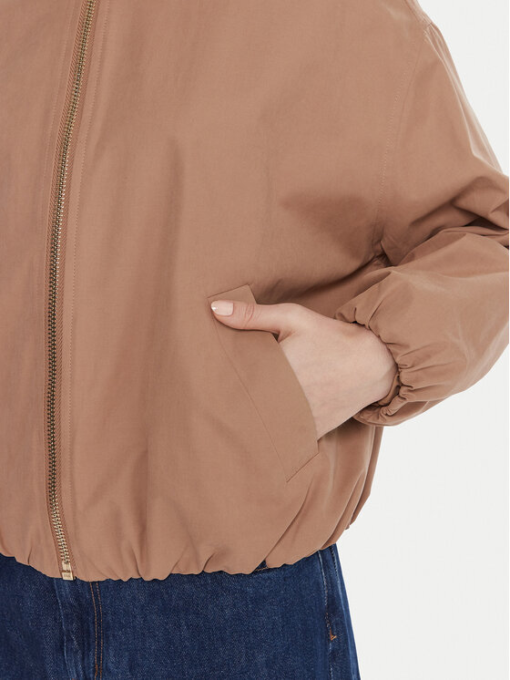 Tatuum Tatuum Bomber jakna Sakalino T2503.012 Bež Loose Fit