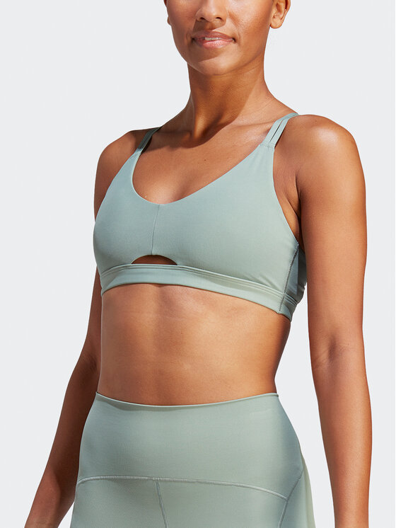 adidas, Yoga Studio Luxe Womens Light Support Sports Bra