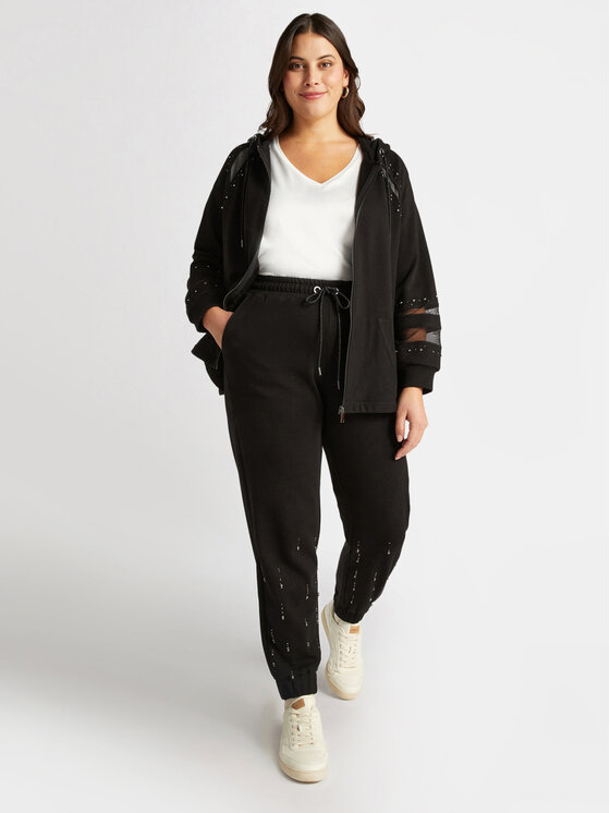 Fiorella Rubino Fiorella Rubino Pantaloni di tessuto P801L002075N033 Nero Regular Fit