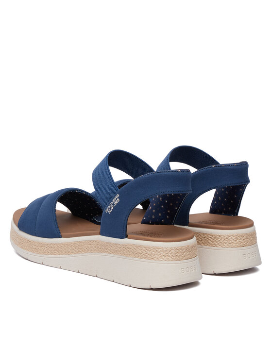 Skechers Skechers Sandali Skechers Slip-Ins: BOBS Sun Ray Blu scuro