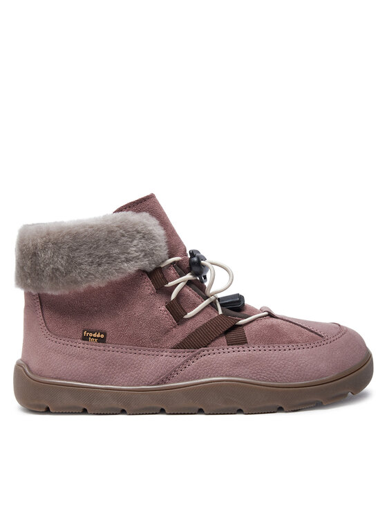 Froddo Froddo Kotníková obuv Zeru Tex Cosy Barefoot G3110258-4 D Růžová