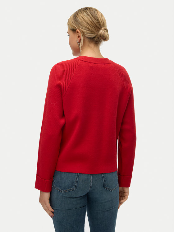 Vero Moda Vero Moda Sweater Gold 10315516 Piros Regular Fit