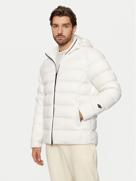 4F 4F Skijacke 4FWAW24TTJAM717 Weiß Regular Fit