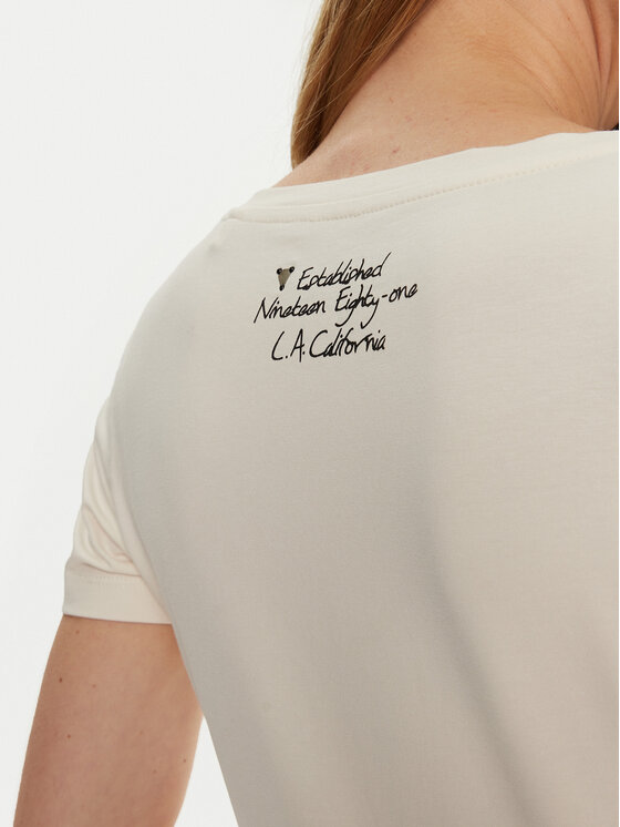 Guess Guess T-Shirt W4BI18 J1314 Μπεζ