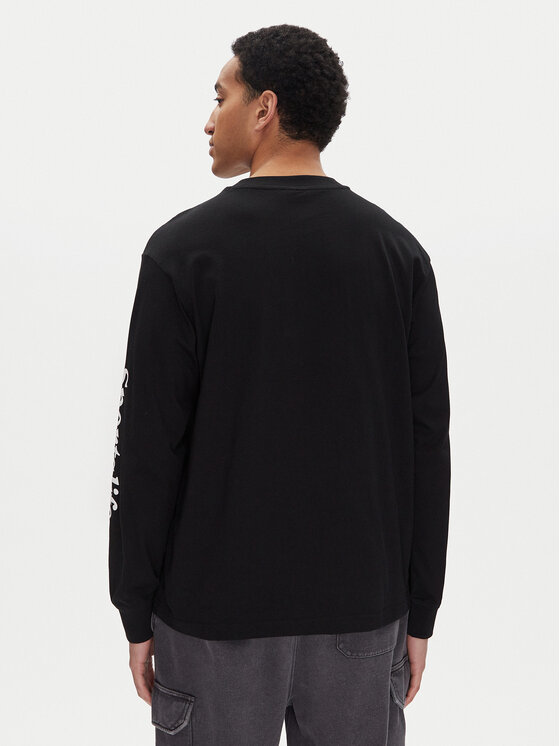 Fila Fila Longsleeve Laon FAM0904 Μαύρο Oversize