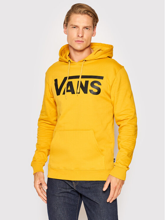 Felpa vans on sale uomo arancione