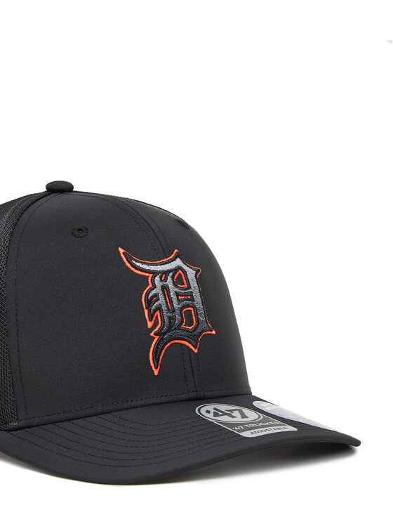 47 Brand 47 Brand Kšiltovka MLB Detroit Tigers Volcanic ’47 TRUCKER B-VOLCT09BBP Černá