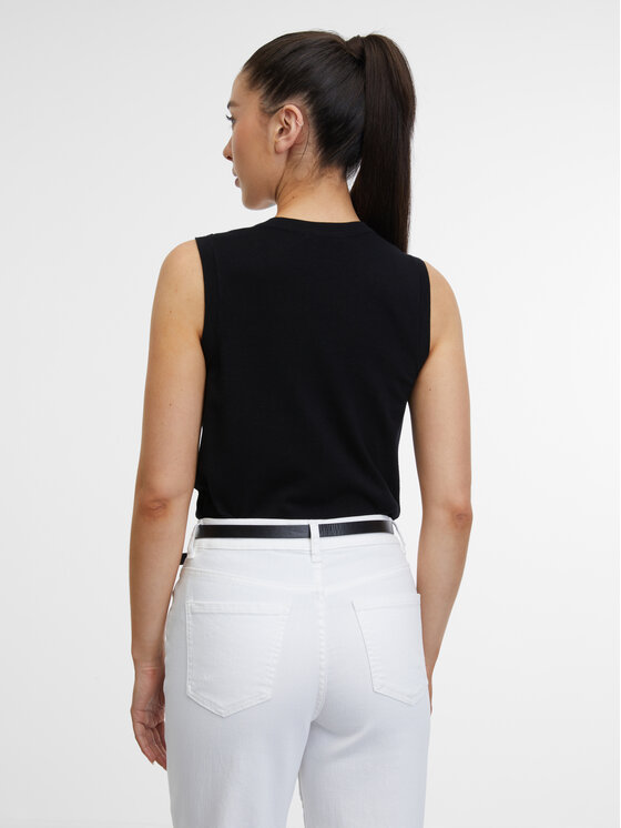 Orsay Orsay Sweter 1000324660000__XXL Czarny Regular Fit