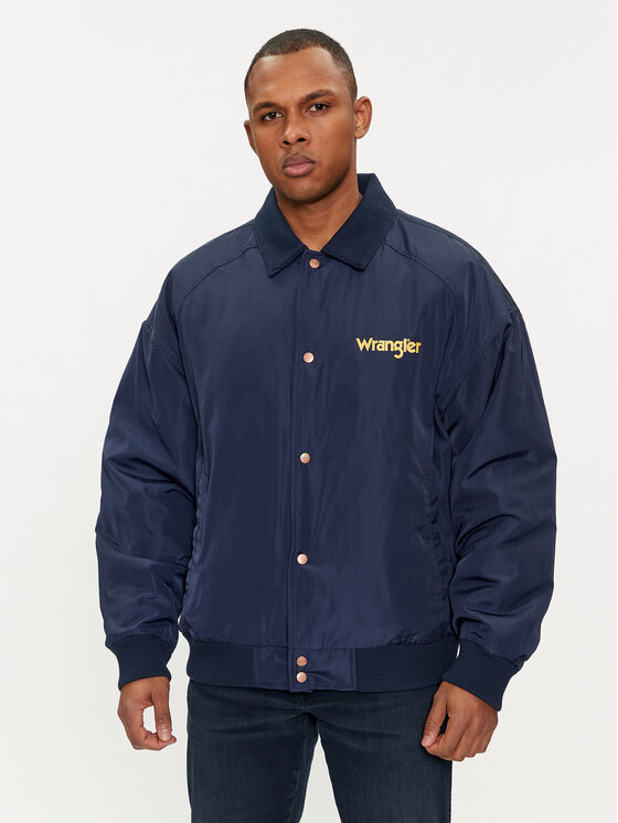 Wrangler Wrangler Куртка бомбер Transitional 112350422 Cиній Regular Fit