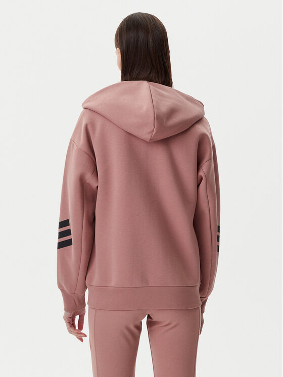 adidas adidas Bluză Future Icons 3-Stripes JE0177 Roz Regular Fit