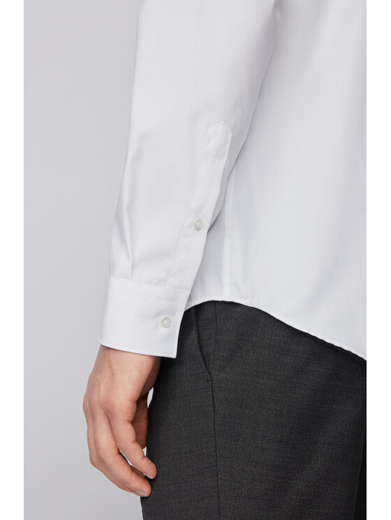 BOSS Boss Košeľa Eliott 50416086 Biela Regular Fit