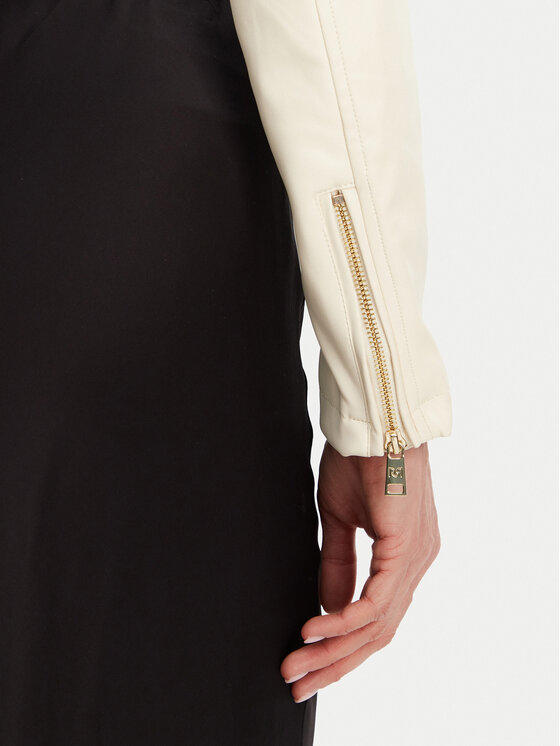 Rinascimento Rinascimento Giacca in similpelle CFC0119617003 Beige Regular Fit
