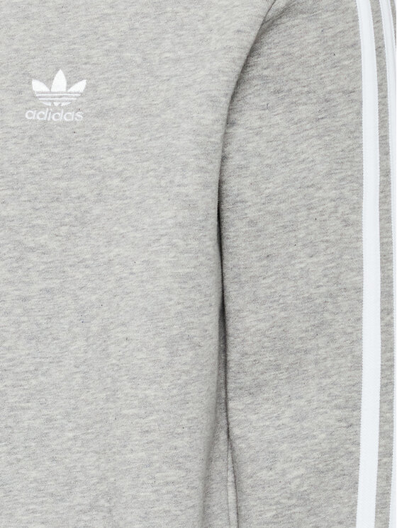 adidas adidas Суитшърт 3-Stripes ED5969 Сив Regular Fit
