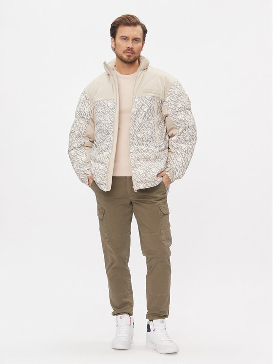 Tommy Hilfiger Tommy Hilfiger Зимно яке New York MW0MW33629 Екрю Regular Fit
