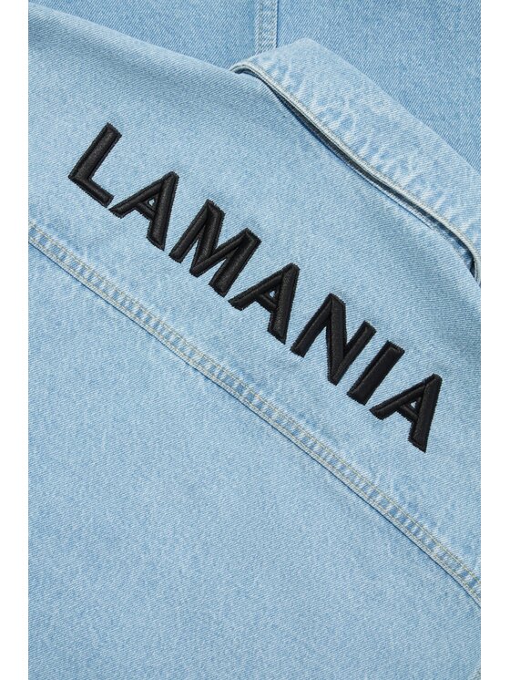 La Mania La Mania Košeľa DEMI 2 Modrá Oversize