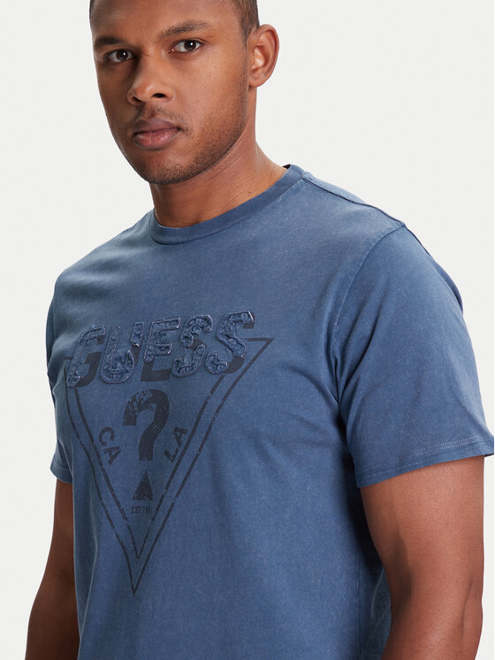 Guess Guess Póló M5YI42 KBW41 Sötétkék Regular Fit