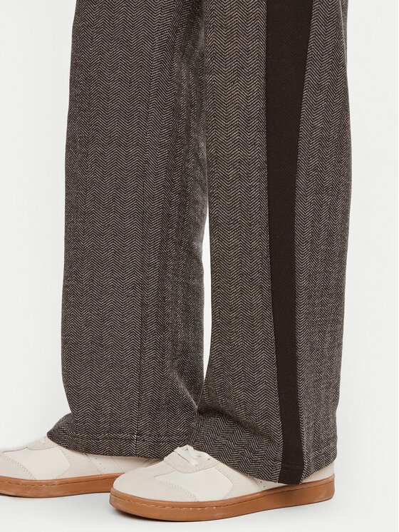 Puma Puma Spodnie dresowe T7 High Waist Track 626798 01 Szary Regular Fit