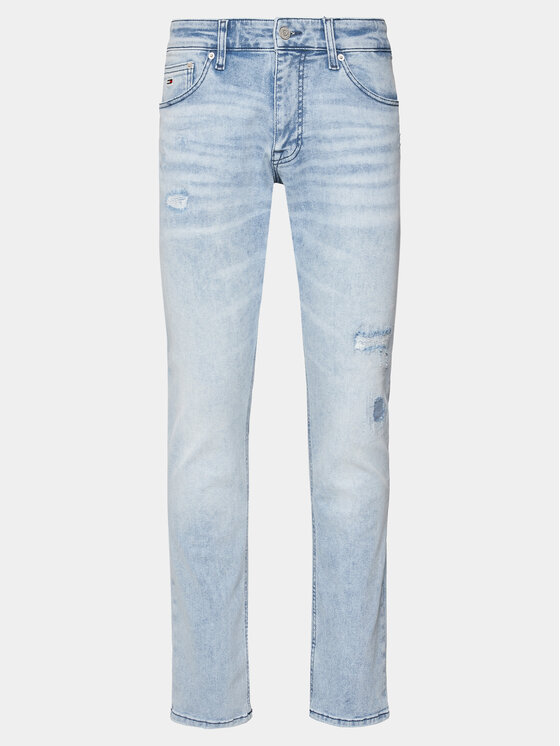 Tommy Jeans Tommy Jeans Traperice Scanton DM0DM19449 Plava Slim Fit