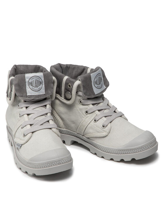 Palladium Palladium Schnürstiefeletten Pallabrouse Baggy 92478-095-M Grau