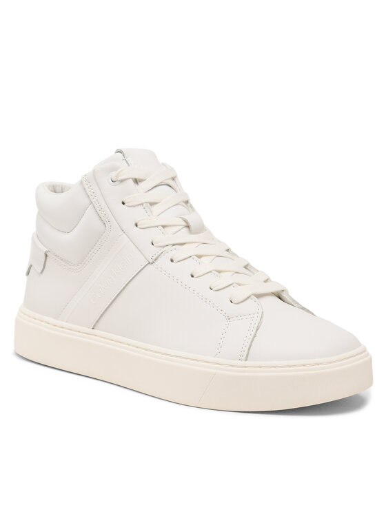 Calvin Klein Calvin Klein Sneakers High Top Lace Up Lth HM0HM01057 Weiß