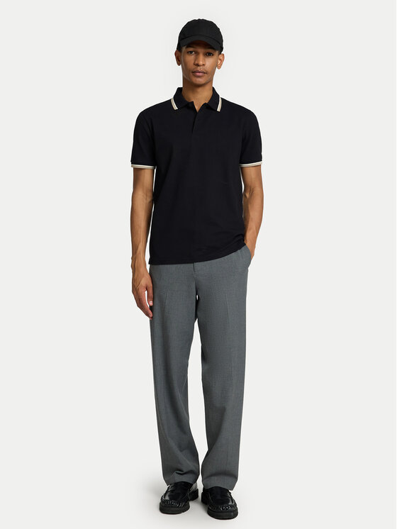 Selected Homme Selected Homme Polo 16095852 Nero Slim Fit