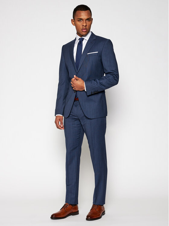 JOOP! JOOP! Костюм 17 Js-Herby-Blayr-Str 30020187 Cиній Slim Fit