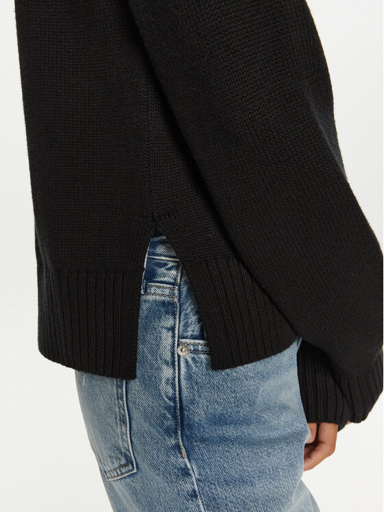 Calvin Klein Jeans Calvin Klein Jeans Sweter J20J224224 Czarny Regular Fit