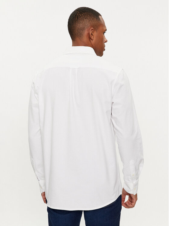Wrangler Wrangler Koszula 112350485 Biały Regular Fit