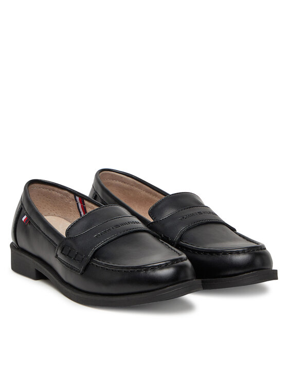 Tommy Hilfiger Tommy Hilfiger Nizki čevlji T3B4-33173-1355 M Črna