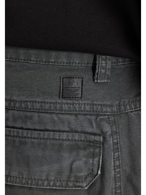 Alpha Industries Alpha Industries Spodnie cargo Workwear Deck Pant Szary Tapered Leg