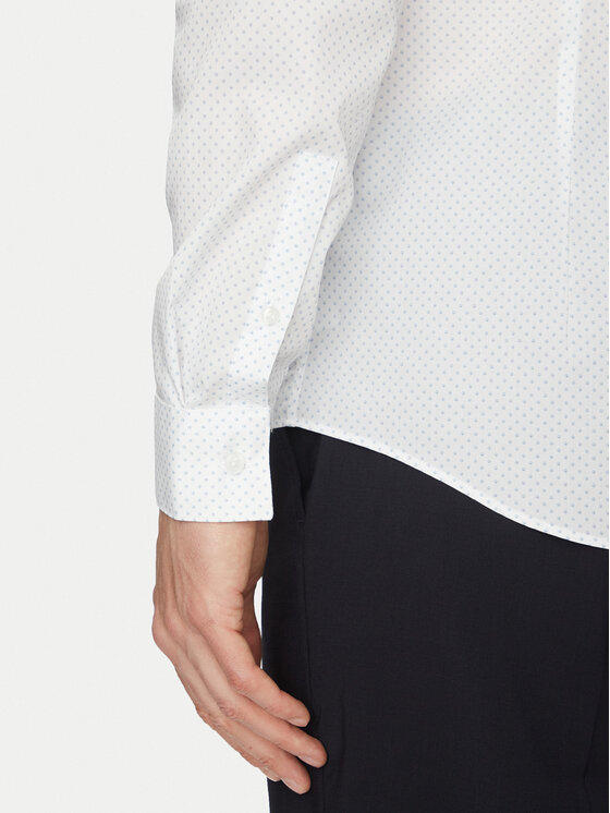 Calvin Klein Calvin Klein Košeľa K10K112743 Biela Extra Slim Fit