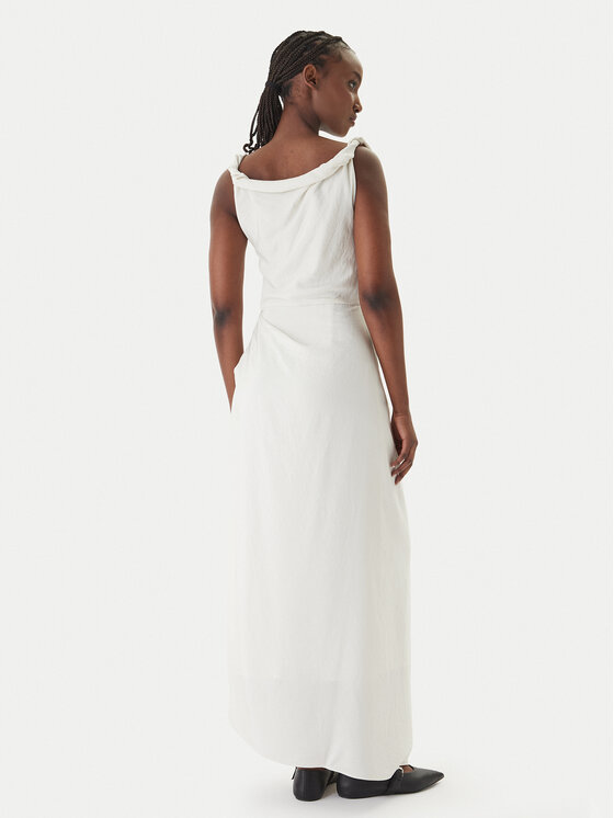 Eleh Eleh Vakarinė suknelė SS260237 Balta Regular Fit