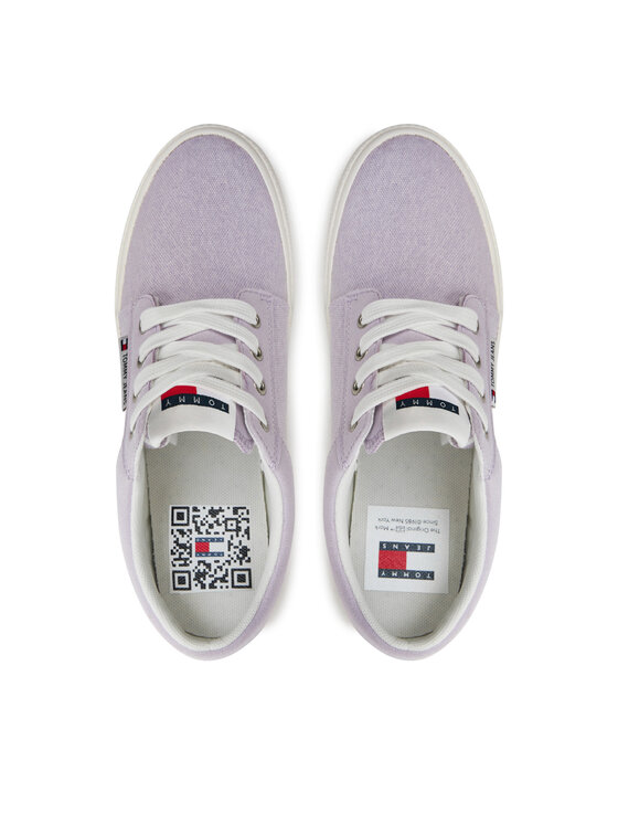 Tommy Jeans Tommy Jeans Tenisice Tjw Vulc Skate Derby EN0EN02494 Ljubičasta