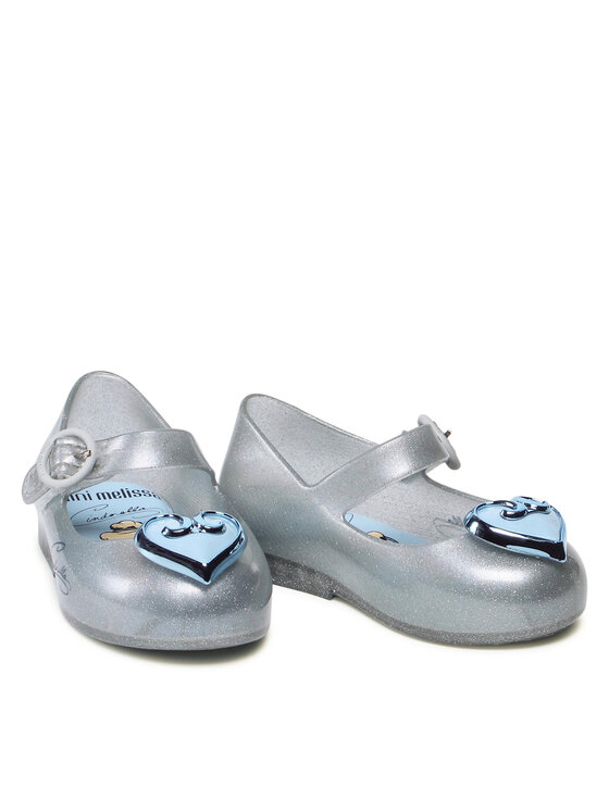 Melissa Melissa Baleriny Mini Melissa Sweet Love + Disn 33447 Srebrny