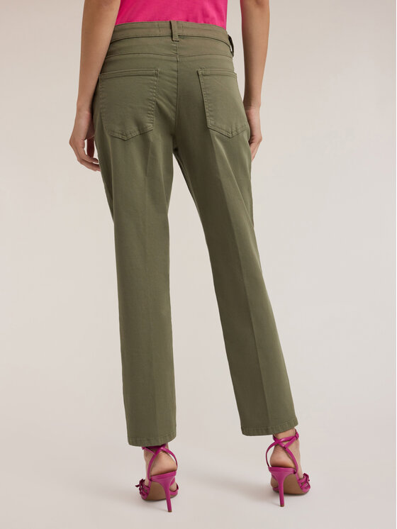 Motivi Motivi Pantaloni di tessuto P739Q003911N035 Verde Regular Fit