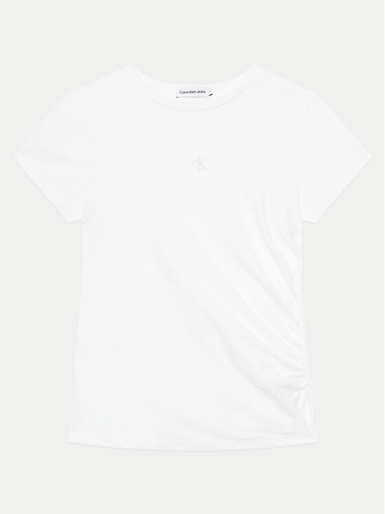 Calvin Klein Jeans Calvin Klein Jeans T-Shirt IG0IG02694 D Λευκό Regular Fit