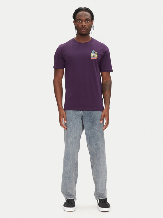 Volcom Volcom Тишърт Catv A3512552 Виолетов Classic Fit