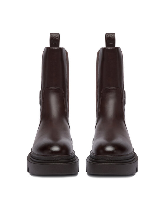 Juicy Couture Juicy Couture Členková obuv s elastickým prvkom CEO-HY63020S-3 Hnedá