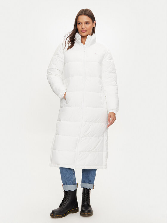 Tommy Jeans Tommy Jeans Winterjacke DW0DW19918 Weiß Regular Fit
