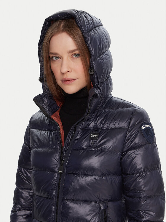 Blauer Blauer Prechodná bunda 25WBLDK02069 Tmavomodrá Regular Fit