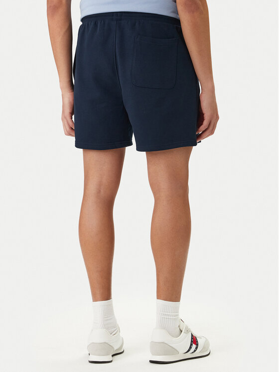 Tommy Jeans Tommy Jeans Sportovní kraťasy Contrast Linear DM0DM22697 Tmavomodrá Regular Fit