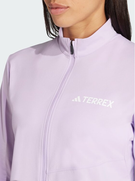adidas adidas Bluza techniczna Terrex Multi Climacool Fioletowy Regular Fit