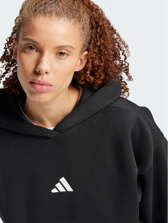 adidas adidas Bluza Future Icons Czarny Loose Fit