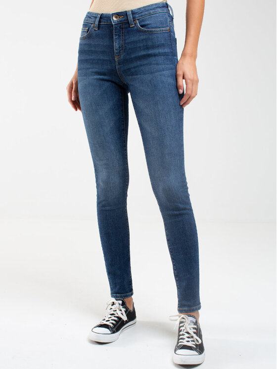 BIG STAR BIG STAR Jeansy ADELA_512_190 Granatowy Skinny Fit